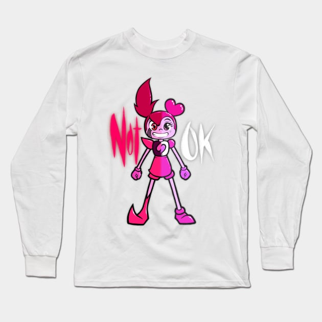 Not ok Long Sleeve T-Shirt by Danderfull